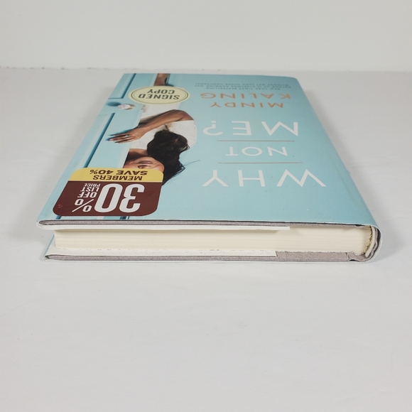 Signed Mindy Kaling Why Not Me Autographed Book - Picture 7 of 9